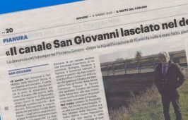 Giovedì 6 Marzo | Il canale San Giovanni lasciato nel degrado | Il Resto del Carlino