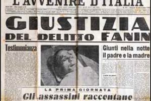 Assassinio Giuseppe Fanin Giornali 01